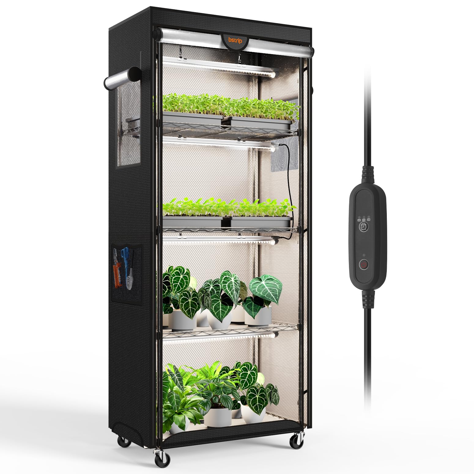 Bstrip Indoor Greenhouse with Grow Light