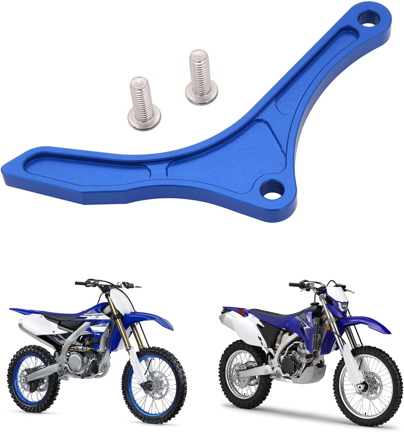 AnXin Engine Case Saver Case Protection Chain Guard CNC for YZ450F 2006-2013 WR450F 2007-2015 Blue