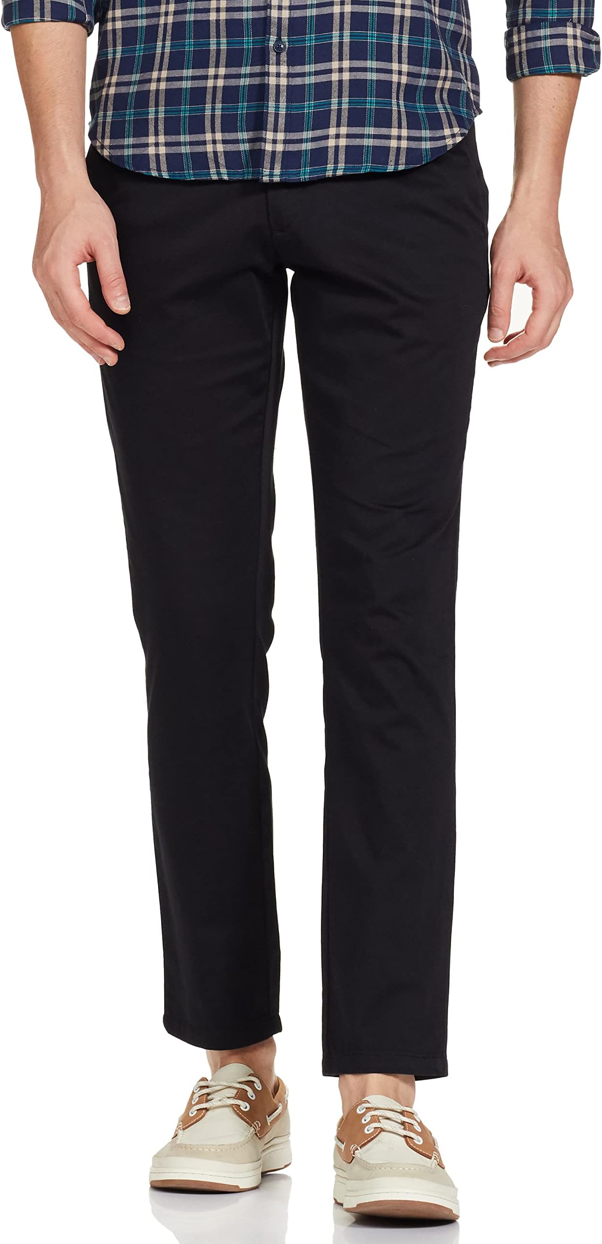 NEWPORT Regular Men Mid Rise Solid Casual Trousers