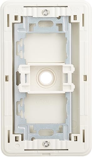 Miniatura 2 de Panasonic WN6081WP02P Full Color Modern Phone Line Plate (with Mounting Frame), Milky White, Pack of 2