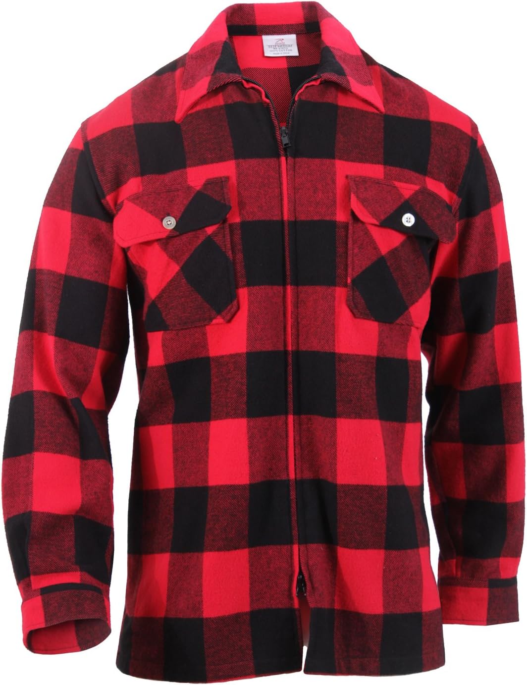 Rothco Tactical Flannel Shirt - Ultimate Concealed-Ops EDC Long Sleeve Button Down Shirt