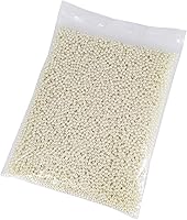 Vista 7 de INSPIRELLE 3000 cuentas redondas sueltas de perlas de imitación de 0.236 in (0.236 in), cuentas espaciadoras sueltas para manualidades, collares