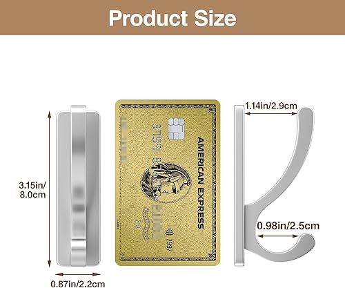 Miniatura 6 de Ganchos adhesivos de pared para toallas, abrigos, ganchos para colgar resistentes (13 libras), gancho de metal para puerta, baño, dormitorio,