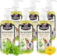 Vista 25 de Alpha Dog Series All Stages - Champú y acondicionador natural para perros con aloe vera, champú con pH equilibrado para perros, sin desgarros