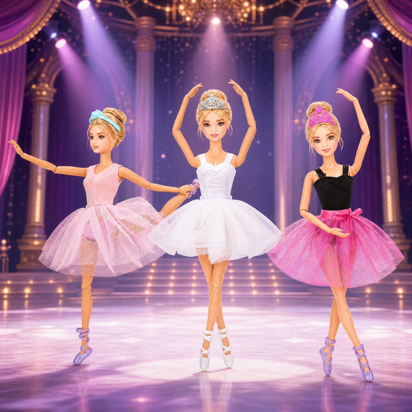 バレエ衣装Ballerina 11号 Amazon.co.jp: バレリーナ人形衣装バレエ衣装スカート3点セット。11.5