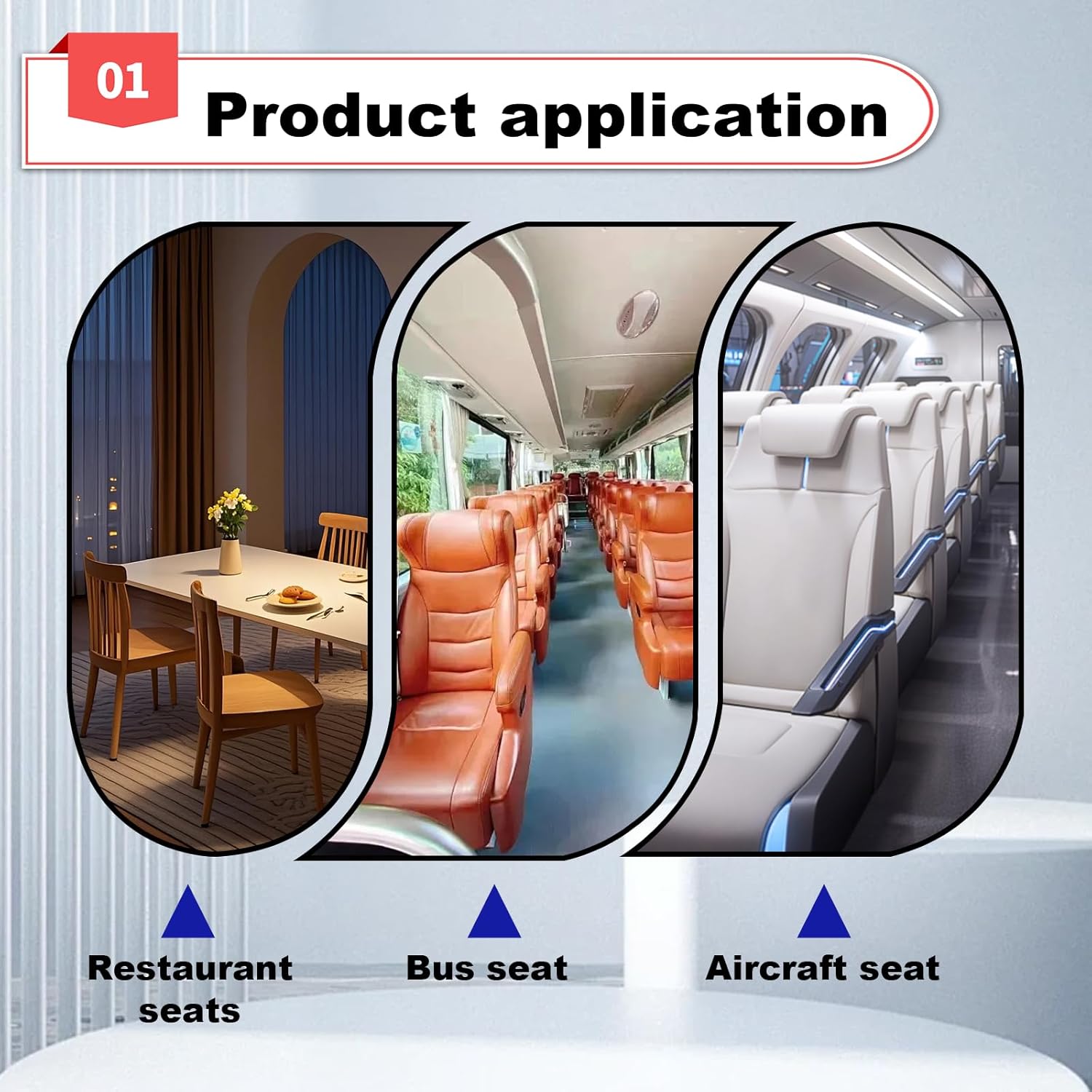 100 Pieces Disposable Seat Covers, 20g Disposable Plastic Car Seat Covers Universal Plastic Seat Covers for Airplane Seats Anti-Dirty Dustproof Disposable Car Seat Cove Widely