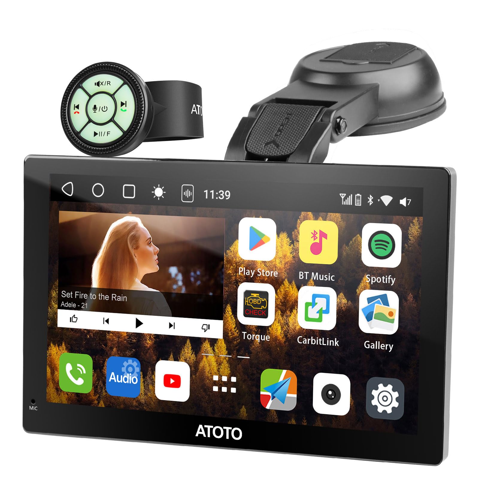 ATOTO P9 Androidナビ 9インチ QLED ATOTO P9 9インチQLEDポータブルナビ｜ワイヤレスCarPlay