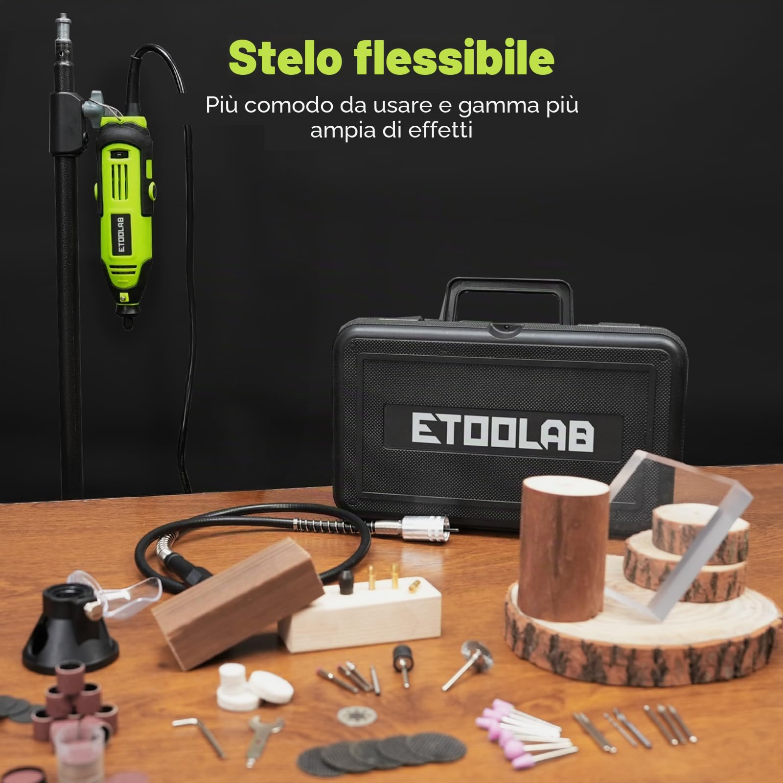 ETOOLAB Utensile multifunzione professionale da 200 W