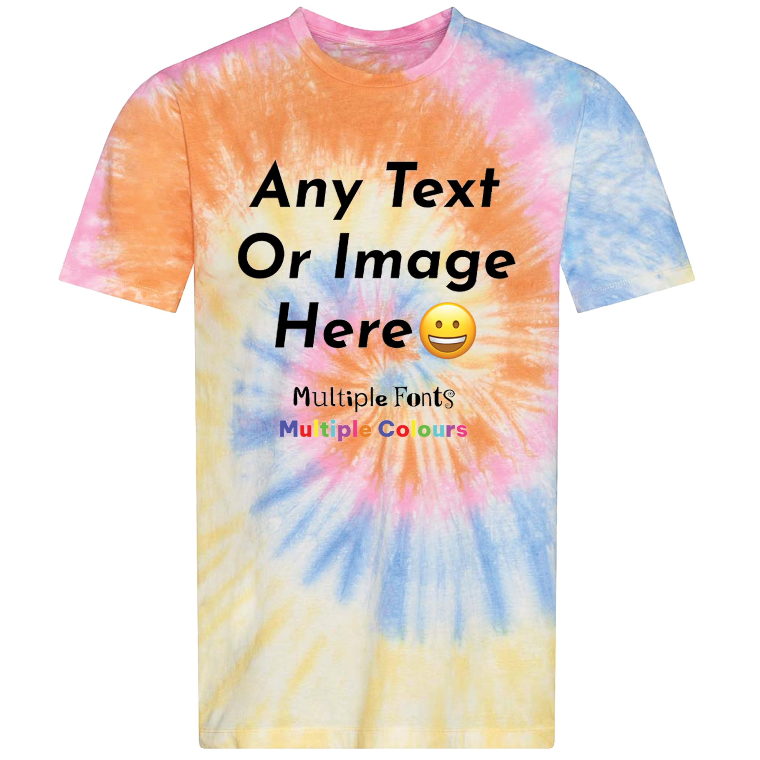 Varsany Personalised T Shirts Mens Womens Kids UK - Customised T Shirt with Any Text and Photo, Long-Lasting Printing - Design Your Own Custom T Shirt — view 23