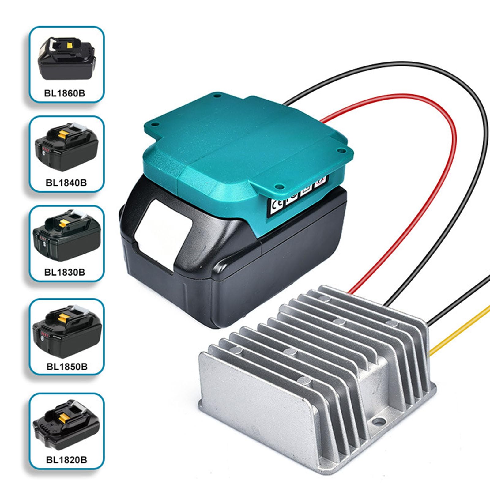 Adaptador de batería de 18 V con 12, 20A 240W with Insurance