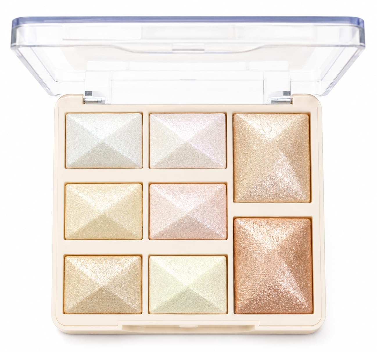 8 Color Face Highlighter Palette | Shimmer Illuminating Powder Makeup Kit | Long Lasting Glow Highlighter for All Skin Tones | Professional Blendable Makeup Palette-image-49