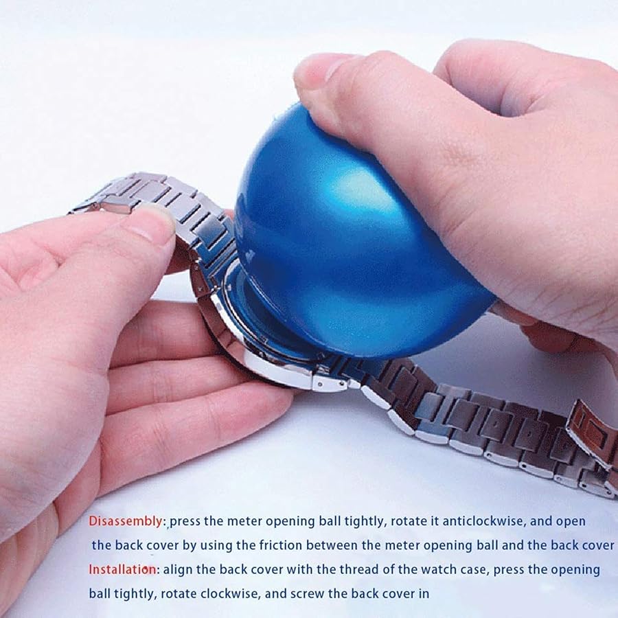 Sfera In Gomma Per Aprire Casse Degli Orologi - Strumento Professionale Per Orologiai E Appassionati - Foto 5