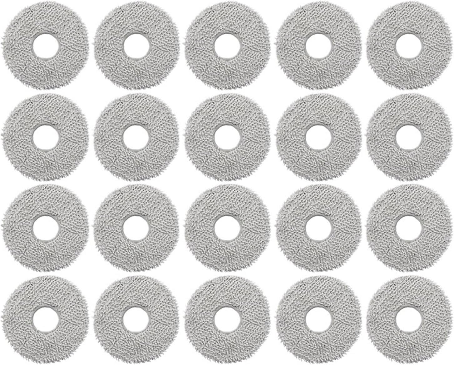 Original Mop Cloth,Compatible for Ecovacs Deebot T30 Pro T20 T10 X1 X2 Omni X1 T10 Turbo Vacuum Cleaner Parts(20pcs)