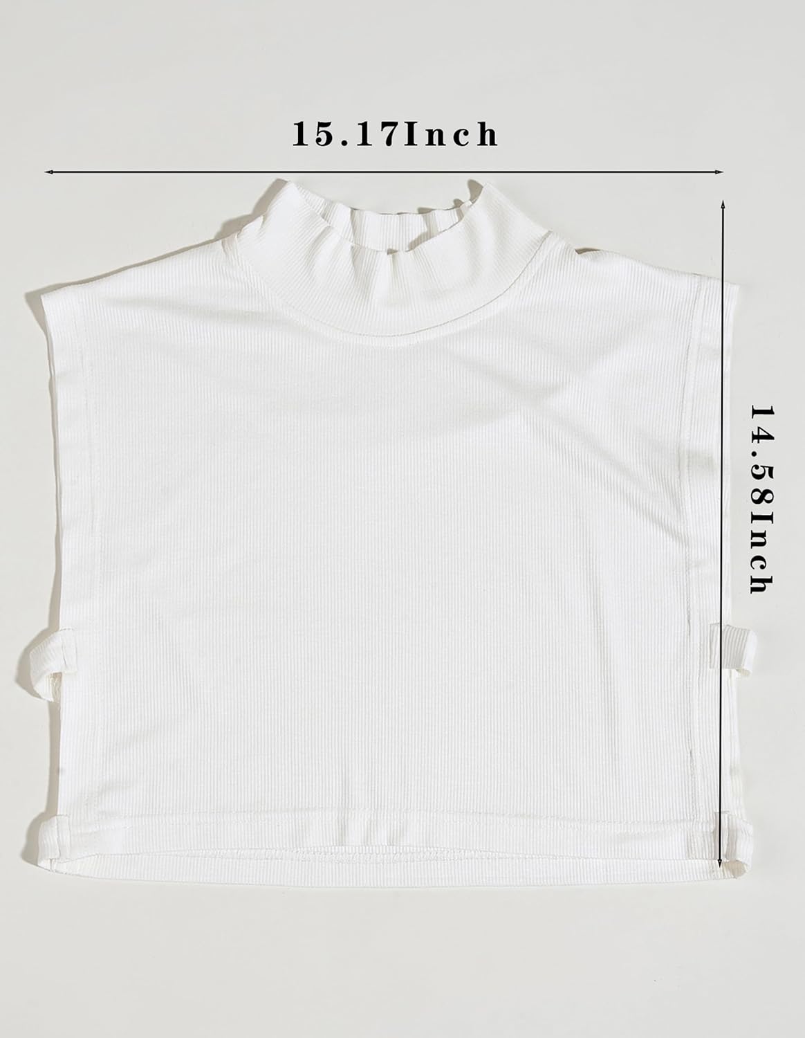 Fake Turtle Neck Detachable Collar Base Layer Top Comfortable Dickey Collar for Daily Wear - Image 3