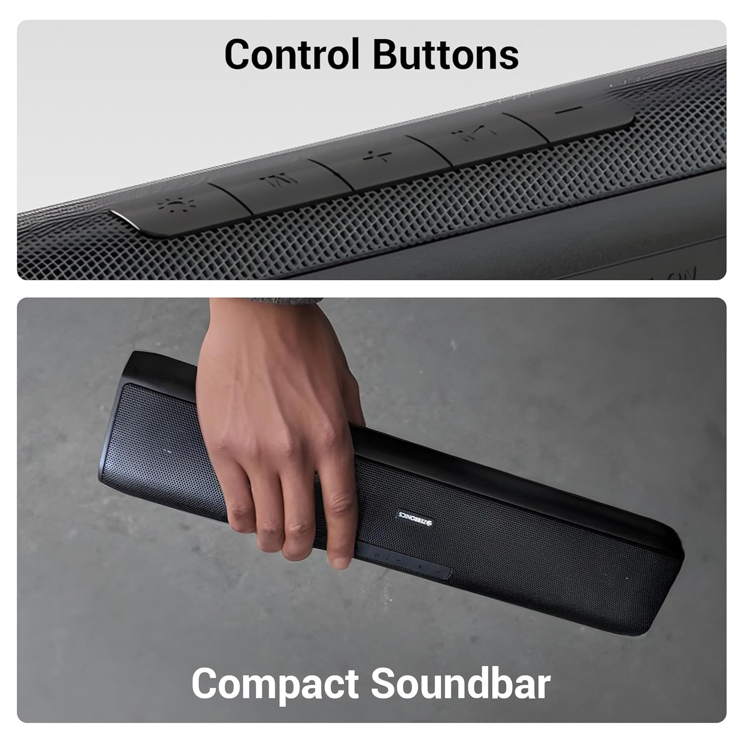 Àwọn bọ́tìnì ìṣàkóso ibi ìró ohùn tí ó súnmọ́ ọn