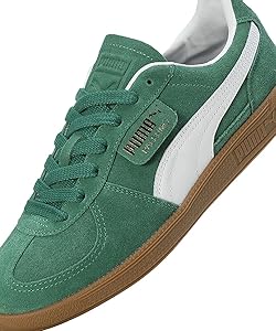 PUMA×Ameri PALERMO MODA 23.5 Buy Puma Unisex-Adult Palermo Vine-White-Gold Sneaker-3 UK