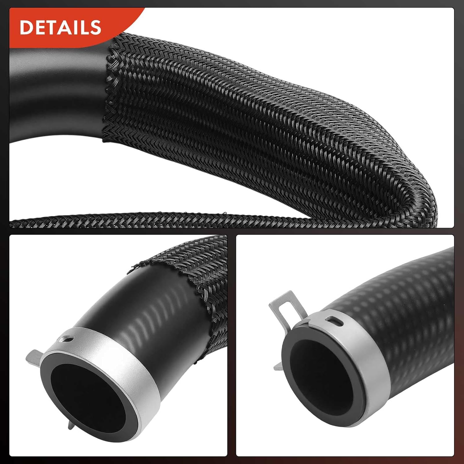 A-Premium 2-Pack Upper and Lower Engine Radiator Coolant Hose Compatible with Nissan Altima 2002-2006, Maxima 2004-2008, V6 3.5L