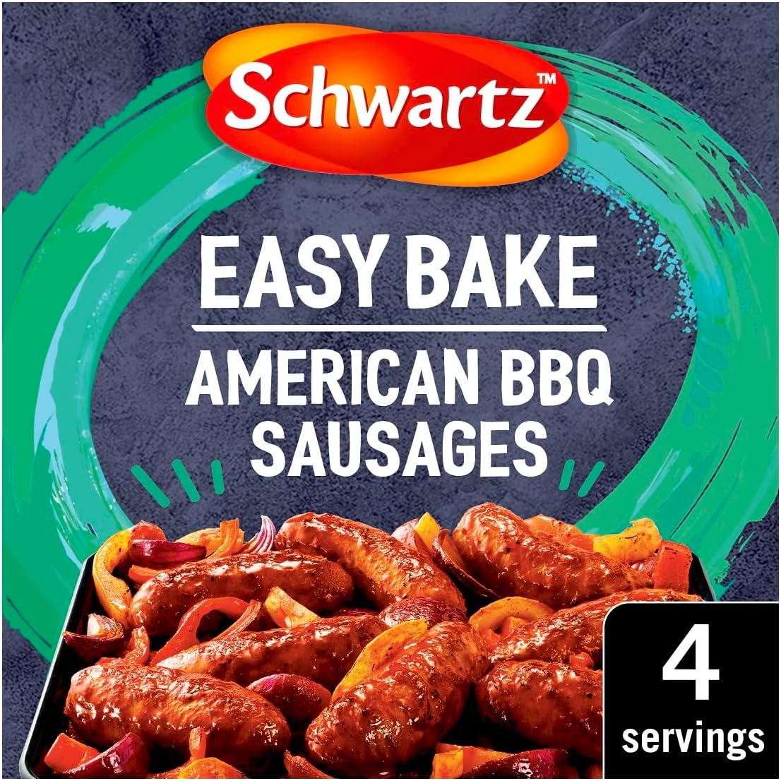Schwartz American BBQ Sausages Tray Bake Recipe Mix, 30g Amazon.co.uk