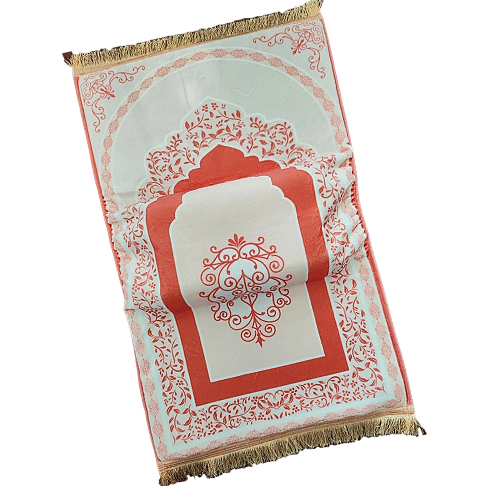 Tapis de prière à Usage Domestique, Facile à Entretenir, antidérapant 8 cm Extra épais, 70x110 cm en Polyester Anti-dérapant Tapis de prière