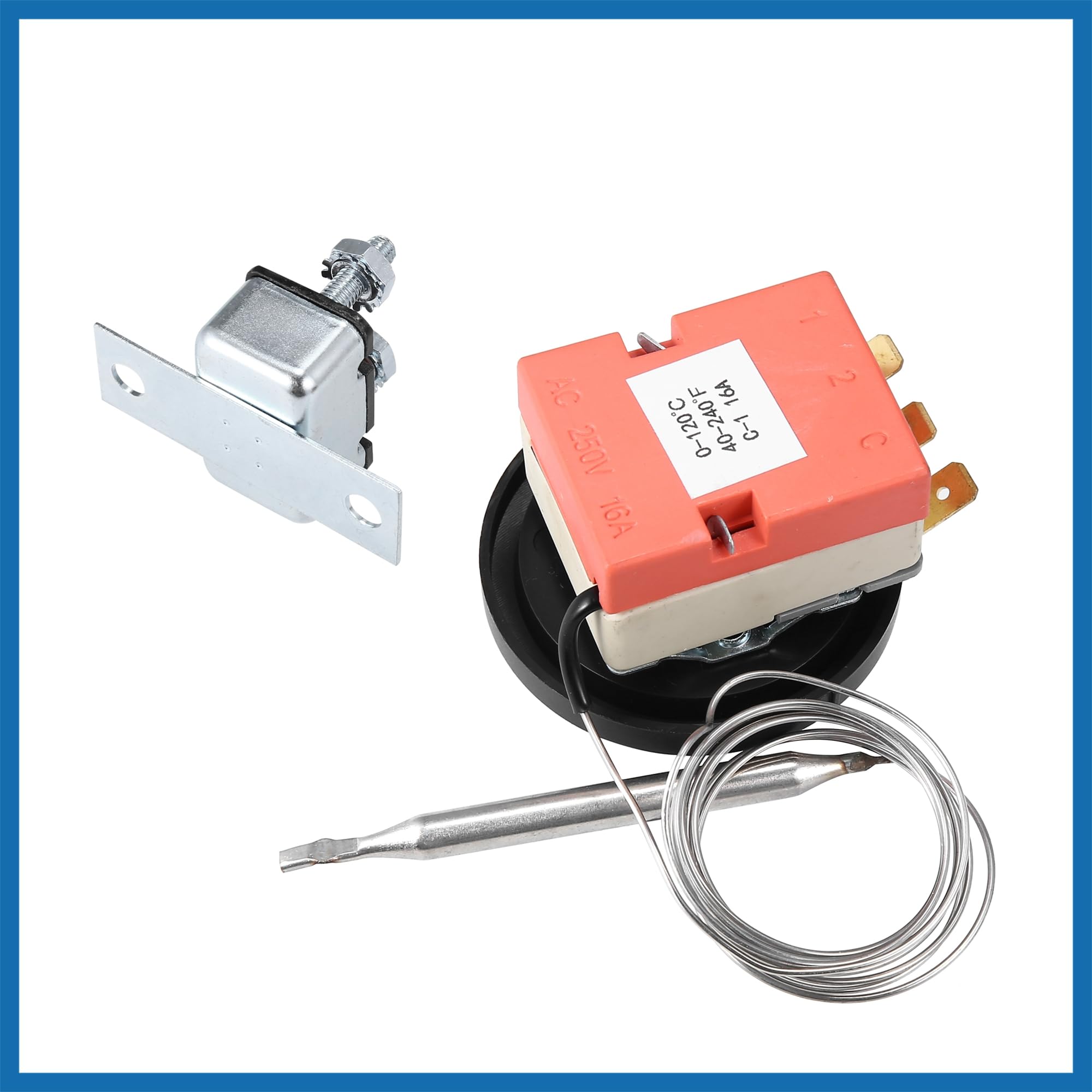 A ABSOPRO 12V Eléctrico Radiador Ventilador Termostato Controlador Cableado Relé Kit Reemplazo de artículo