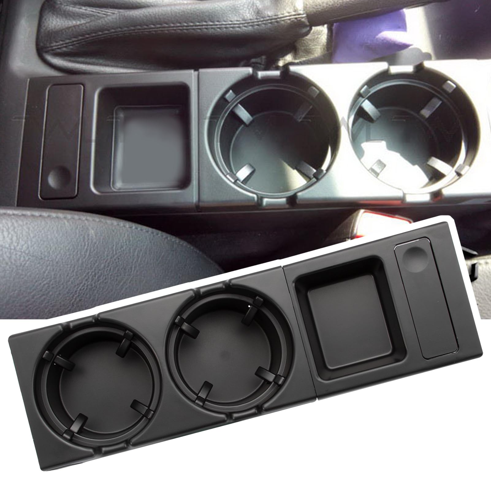 Kompatibel mit BMW 3er E46 1997-2006 Getränkehalter, Getränkehalter für