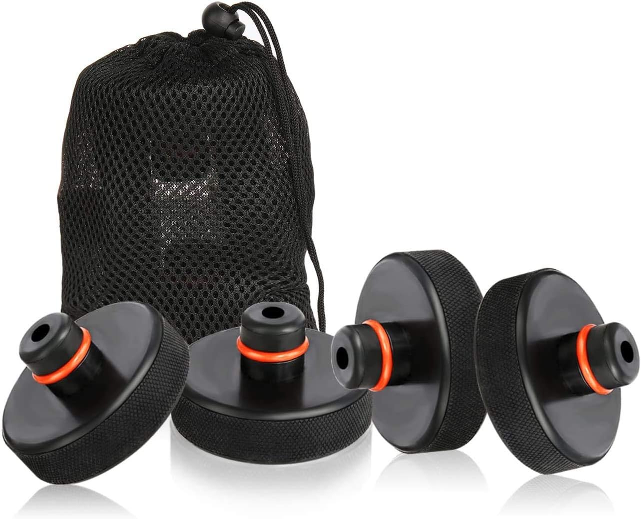 ACMON Jack Lift Pad für Tesla Model 3, Y, X, S, 4 Stück KlinkenPunkt