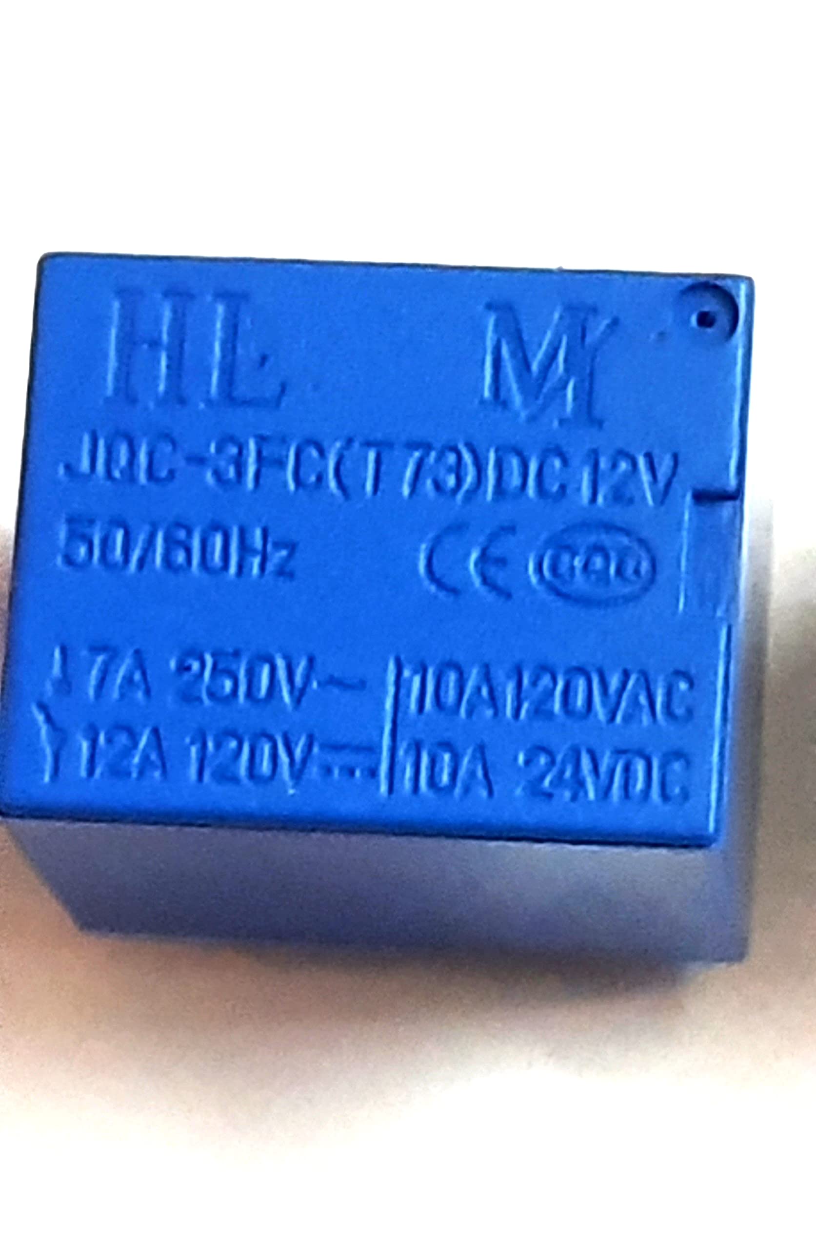 CKE Mini 12 V DC Power Relay 7A / 250 V Sugar Cube SPDT (Pack of 5 PCS) Electronic Components (B09R7JBSYF) Amazon Price History, Amazon Price Tracker