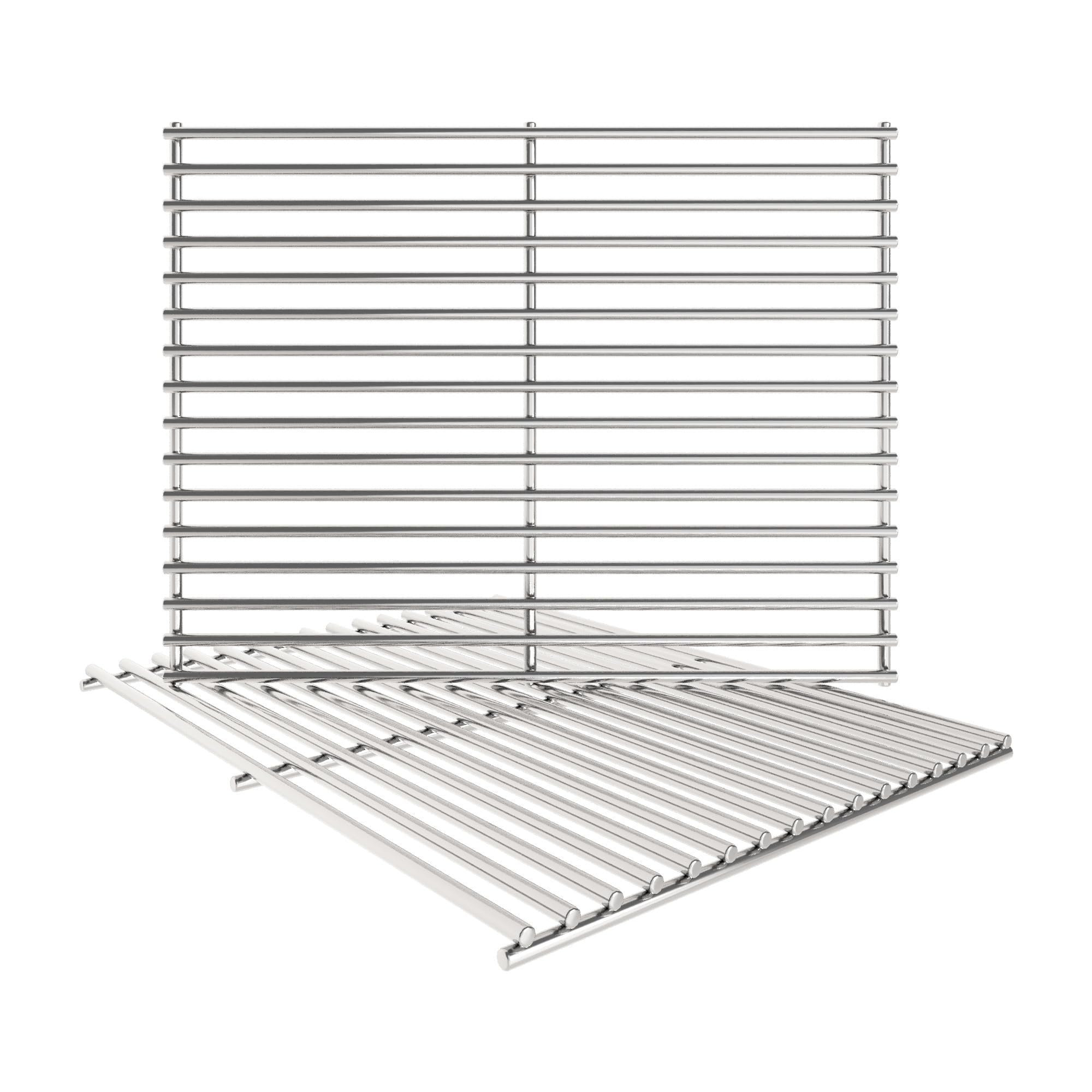 KIKIBRO 19.5/17.5/17" Grill Cooking Grates Replacement for Weber Genesis 300 Series, Genesis E310 E320 S310 S320 Replacement Parts for Weber 7528/7524