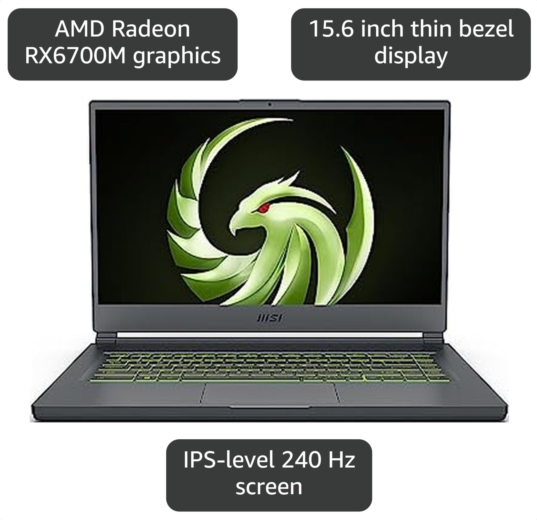 Amazon.com: msi Delta 15 15.6