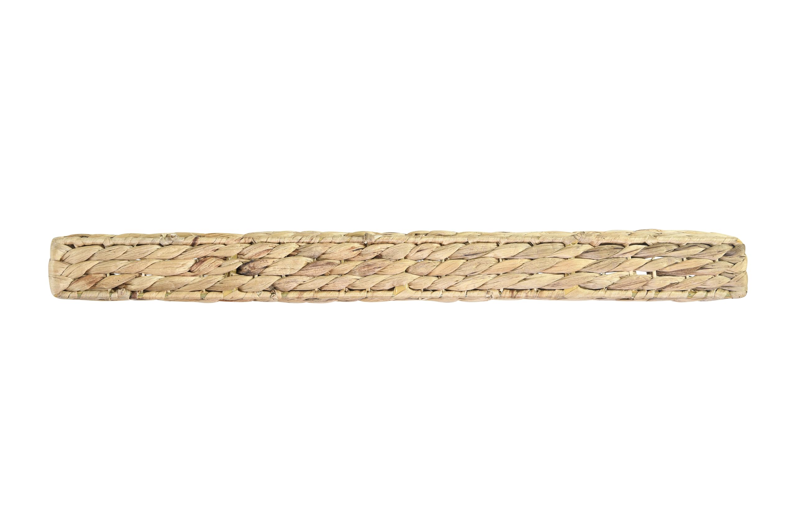Creative Co-Op Handwoven Water Hyacinth Floating Wall Shelf