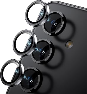 Kameraschutz für Samsung Galaxy S24+Plus 5G,HD Klar Kamera Schutz Glas 9H Härte Metallglas Linsenschutz Displayschutz Folie Schutzfolie Kratzfest Zubehör