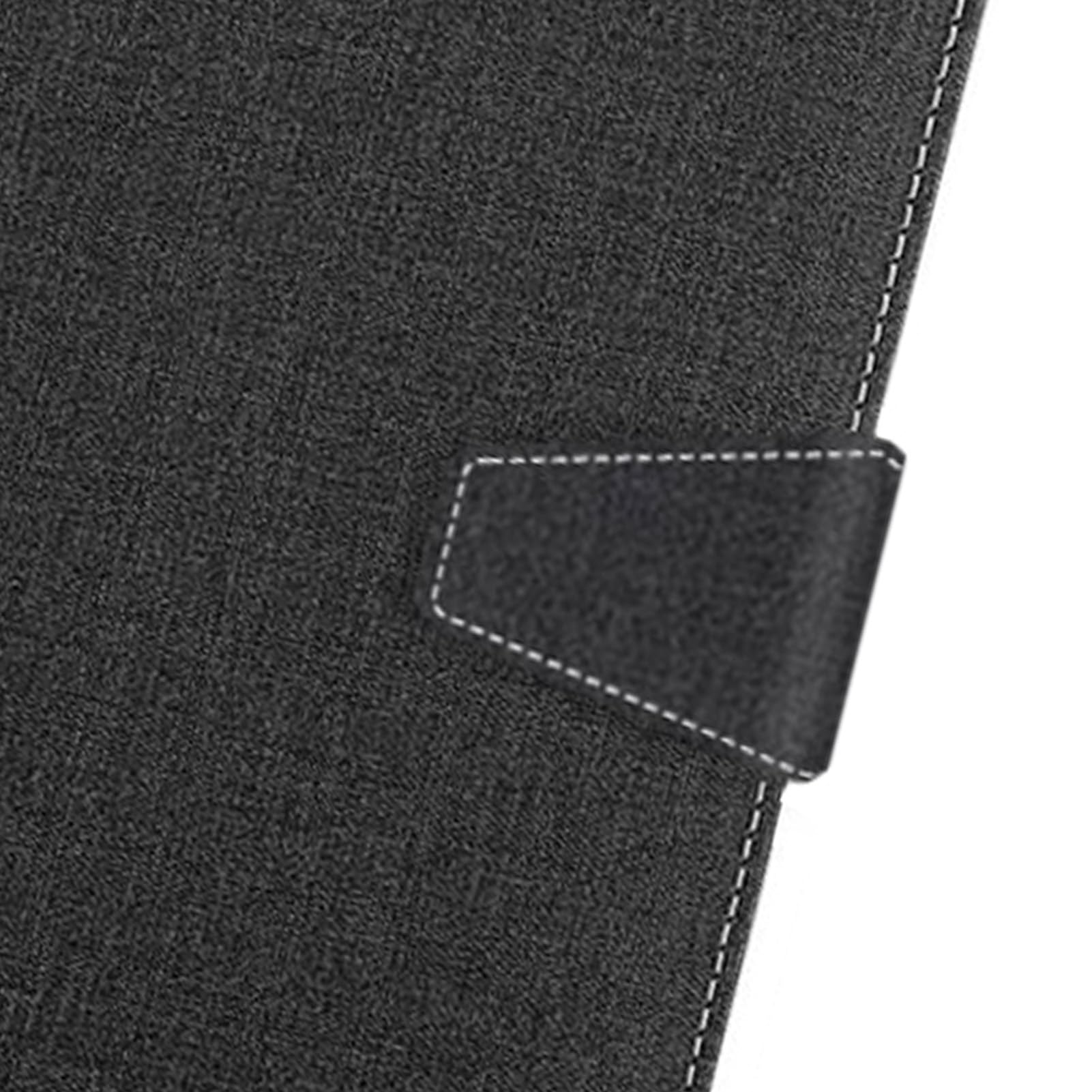 AMONIDA Carnet Numérique avec Stylo Intelligent, Synchronisation Avancée en Temps Réel pour la Prise de Notes des étudiants, PU et Aluminium, 1 Ensemble (Motif Lin Noir)