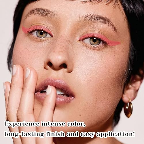 Miniatura 5 de Boobeen Lápiz delineador de ojos y sombra de ojos 2 en 1, delineador cremoso altamente pigmentado con sacapuntas, lápiz de maquillaje de ojos