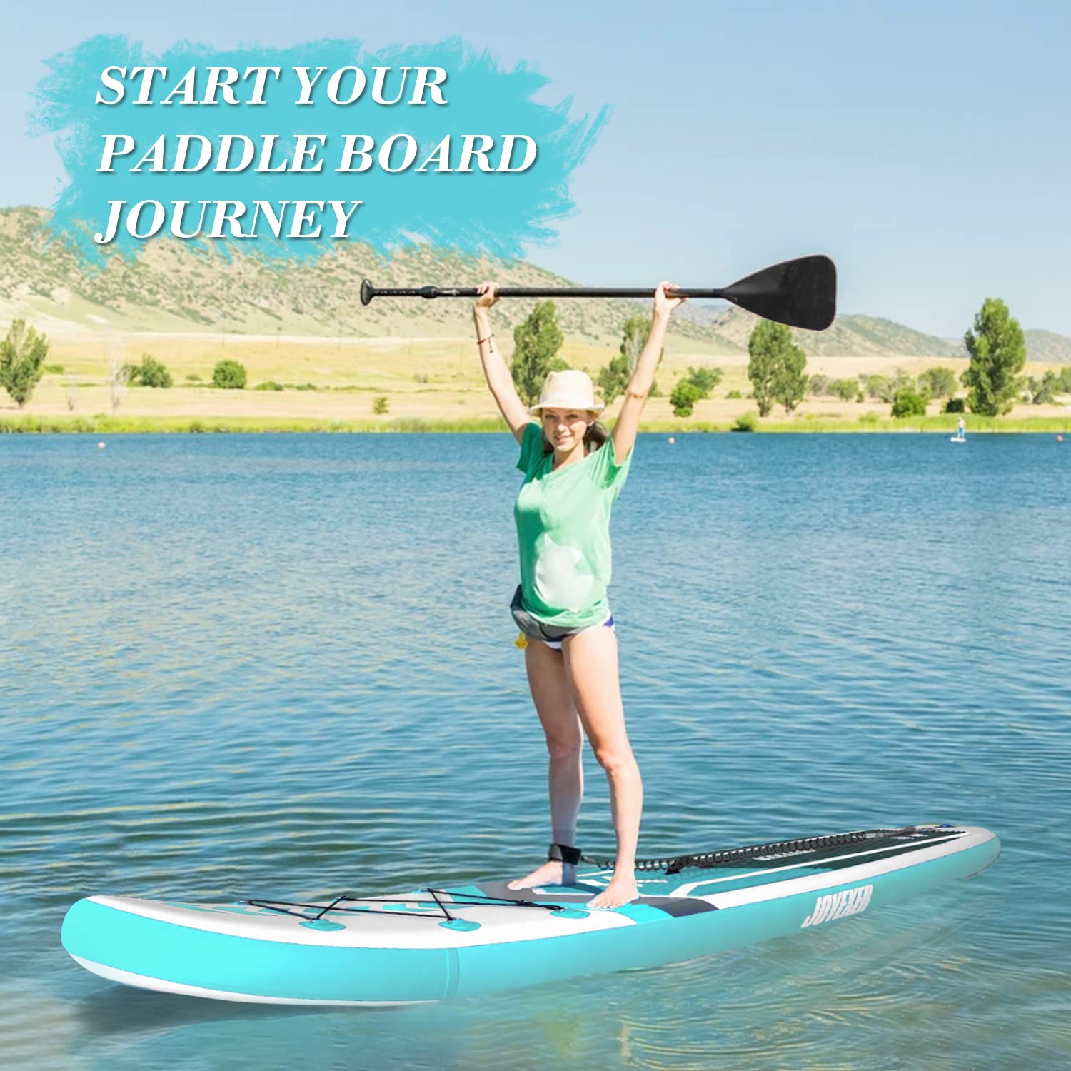 JOYEXER Inflatable Stand Up Paddle Board10'5"x31"x6" SUP ISUP Board