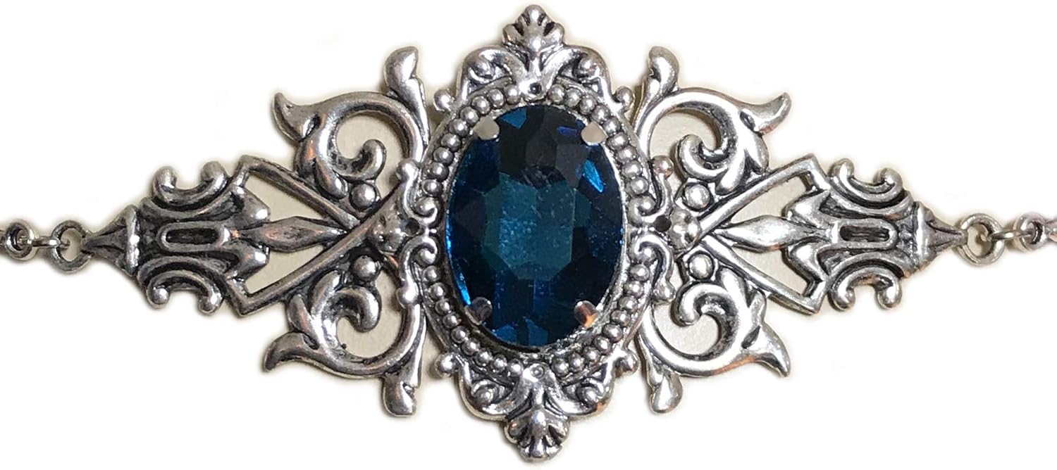 Silver Celtic Elven Queen Circlet Headpiece Headdress Crown Tiara Bridal Wedding Renaissance Medieval Halloween