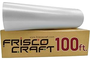 Frisco Craft C-370 Clear Vinyl Transfer Tape: Precision Transfers for Vinyl Crafts