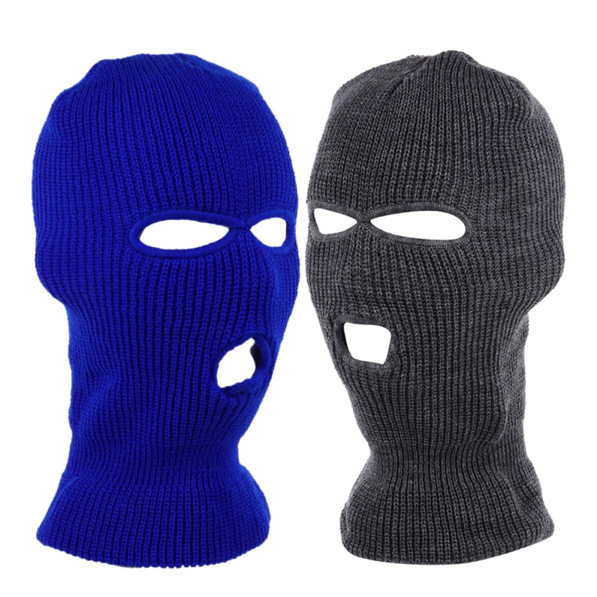 Operitacx 10 Pièces Cagoule Homme en Tricot Laineux, Coupe Thermique,