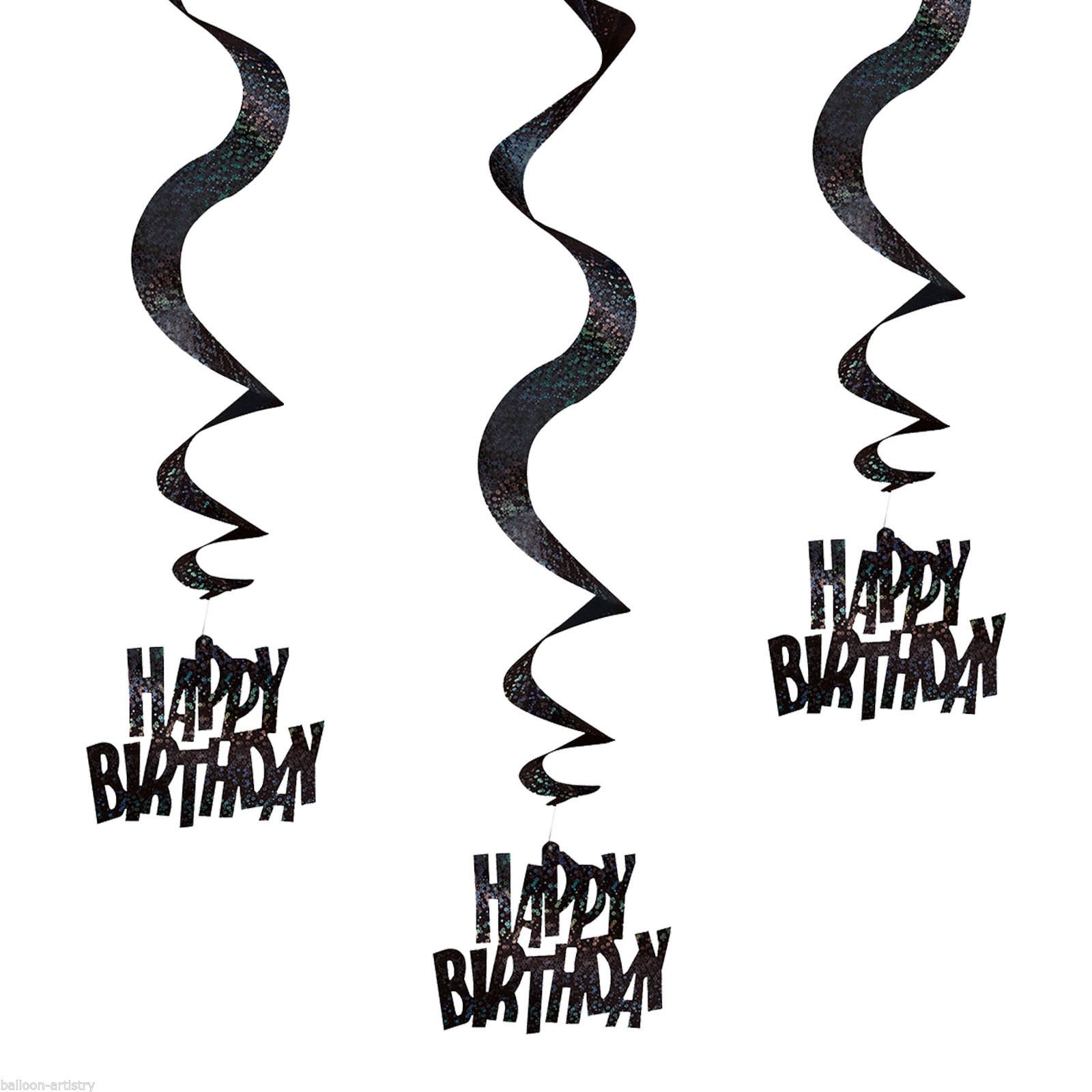 Unique Party 92068 - 9ft Foil Glitz Pink Happy 80th Birthday Banner — view 73