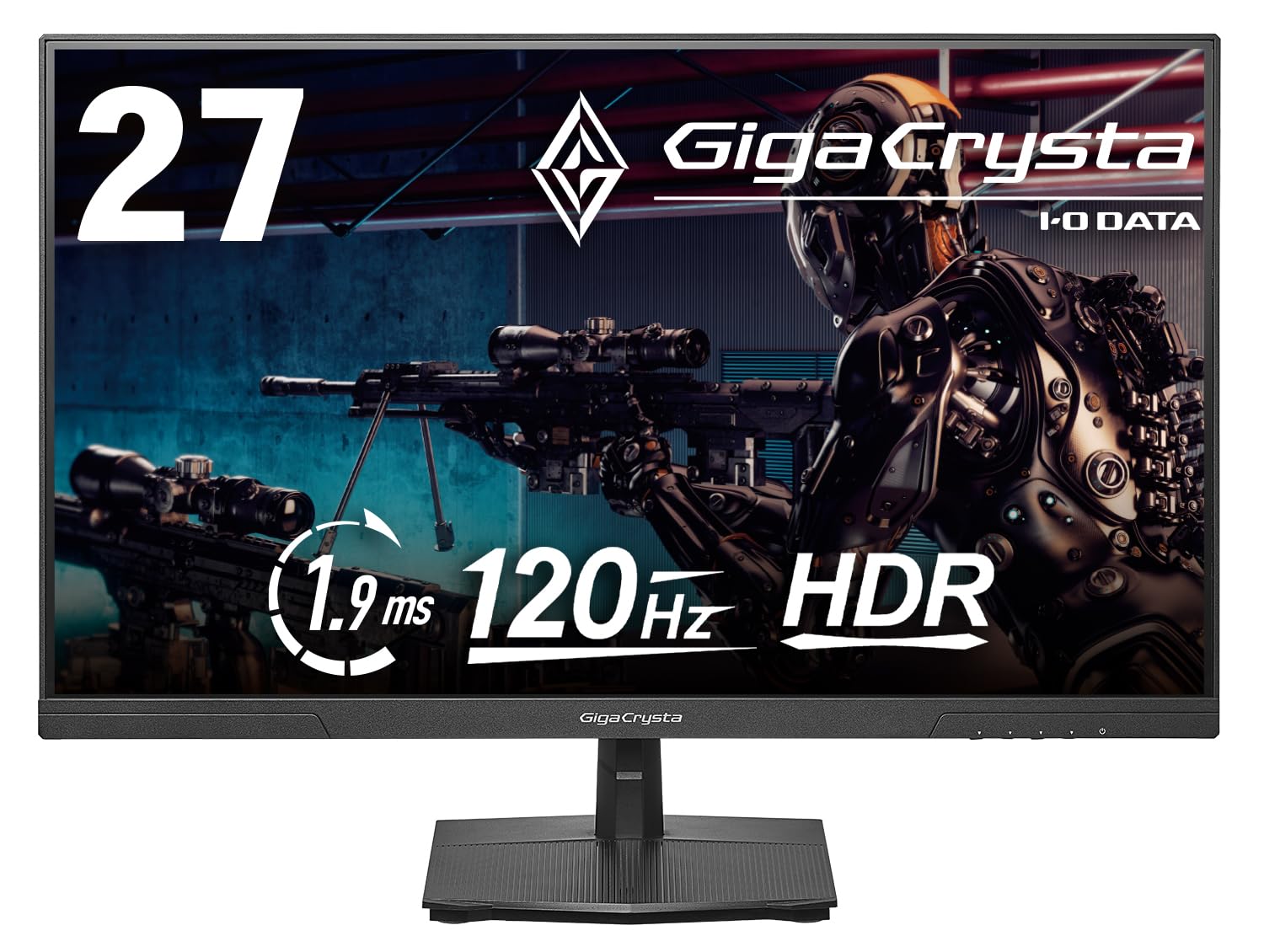 GigaCrysta LCD-GDQ271JA 27インチゲーミングモニター LCD-GDQ271JA | 180Hz＆WQHD対応27型ゲーミングモニター