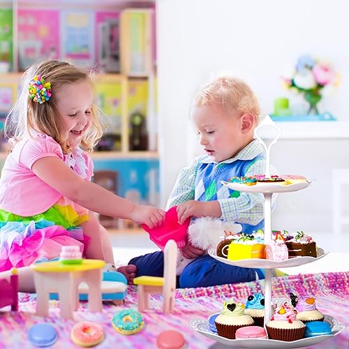 Miniatura 7 de 16 piezas de comida falsa realista juguete artificial donas magdalenas falsas rebanadas pastel de simulación artificial macaron, para exhibir espuma