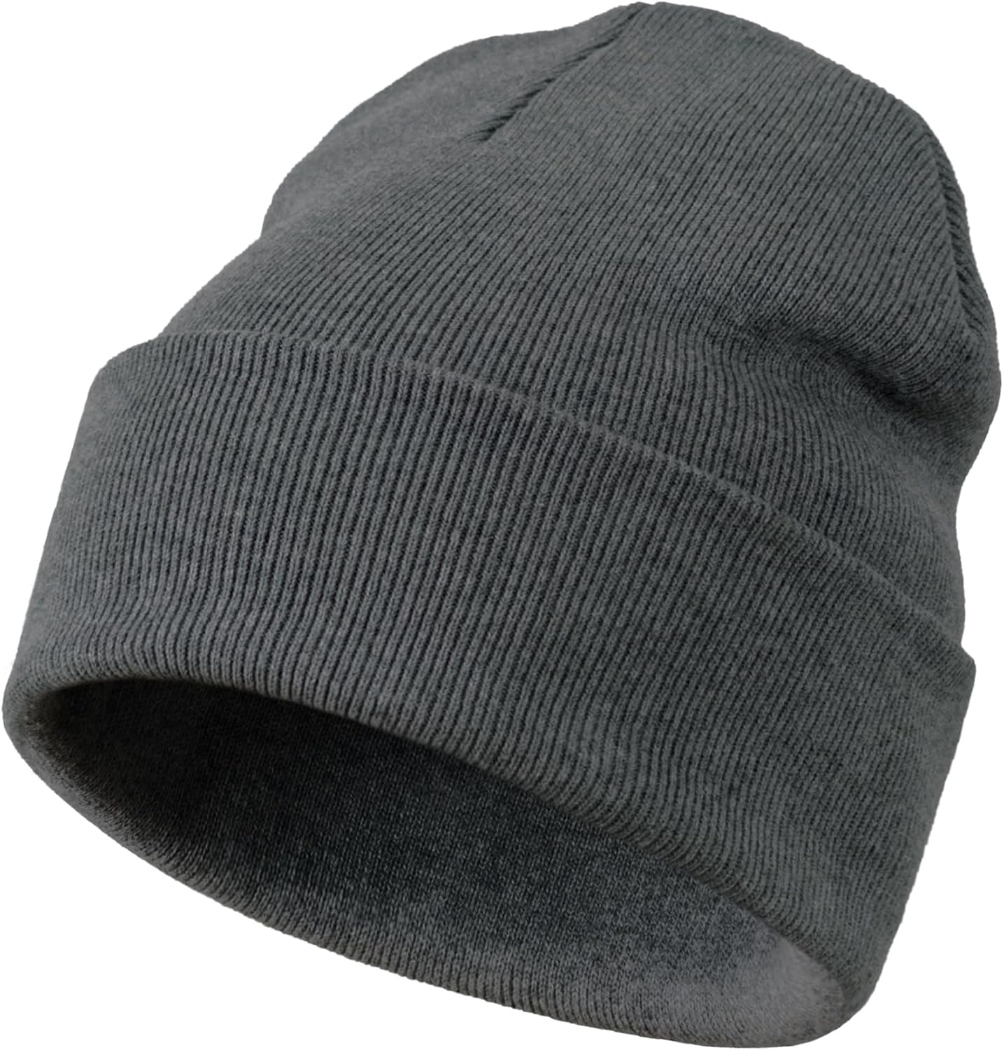 ROYBENS 100% Cotton Beanie, Knit Cuffed Beanies Hats for Men & Women, Winter Slouchy Soft Warm Unisex Skull Cap Hat