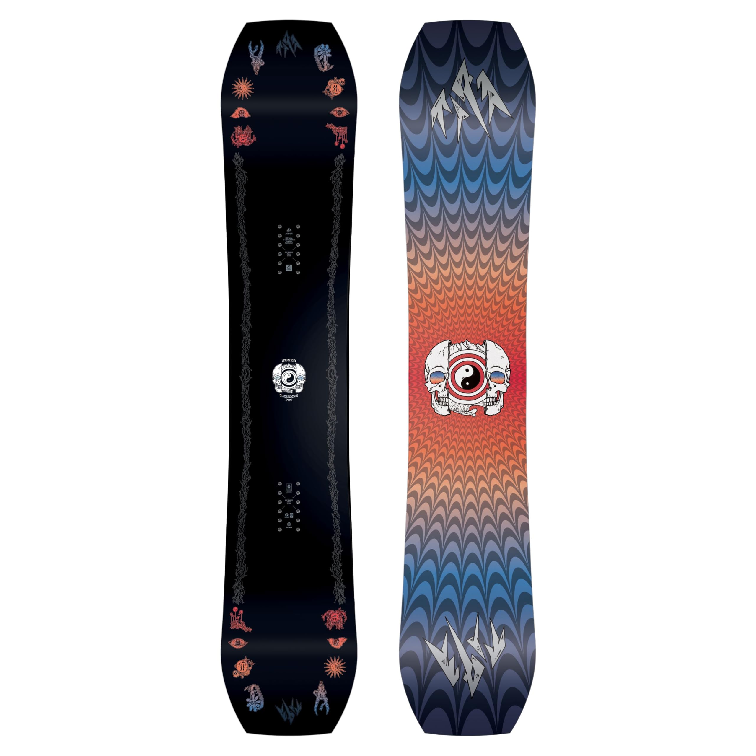 Men'S Tweaker Pro, Snowboards Directional Freeride, Ideal for freeride, freestyle and backcountry pow, 2 year warranty + 1 free year extension