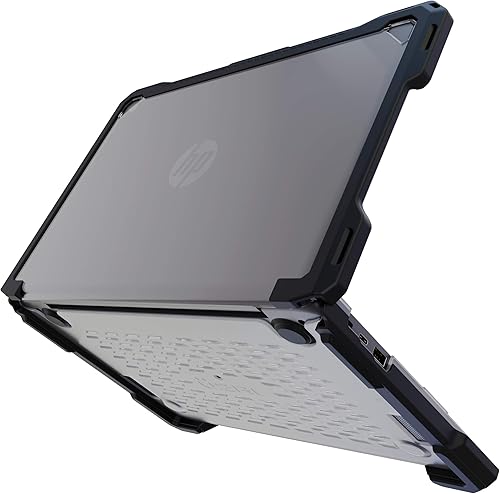 Funda para HP Chromebook de 14 pulgadas G7 y HP Chromebook de 14 pulgadas G6, funda protectora rígida transparente resistente para aula y protección