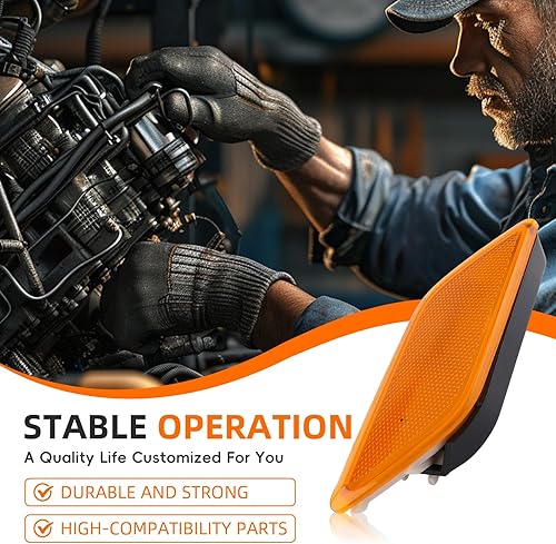 Miniatura 4 de Luz de posición lateral izquierda y derecha 2128200121 para Mercedes Benz E350 E550 E63 AMG 2010-2013 Luz de posición lateral delantera del lado del