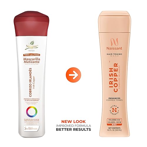 Miniatura 3 de naissant Irish Copper - Mascarilla tonificante para el cabello  Pigmentos de ultra alta pureza  Depósitos de tono de cobre profundo  Ácido
