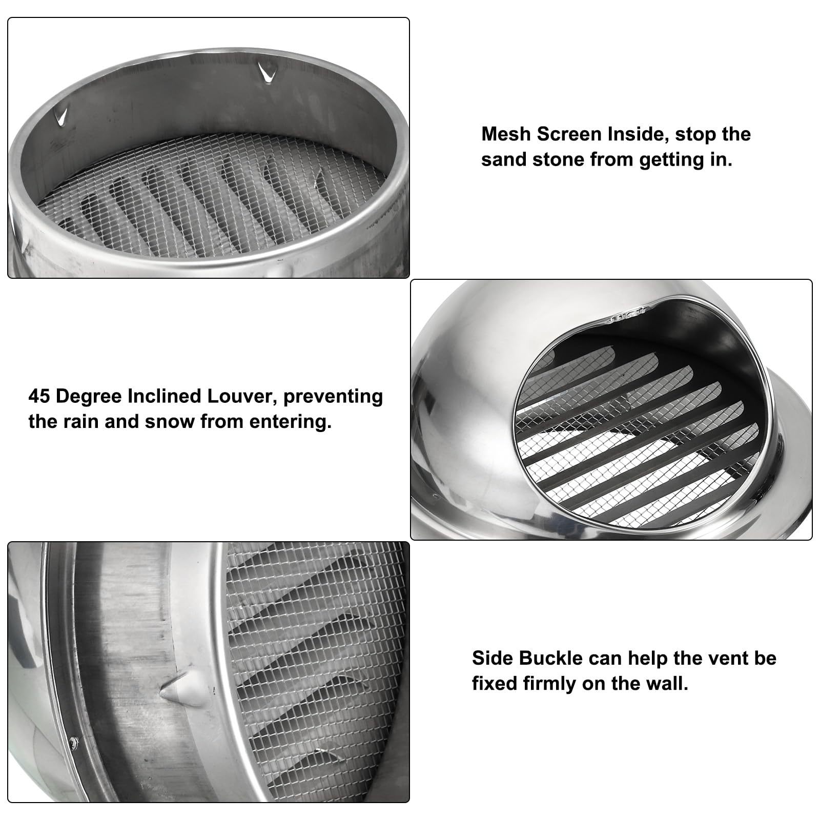 PATIKIL 8" Round Soffit Air Vents - Image 4