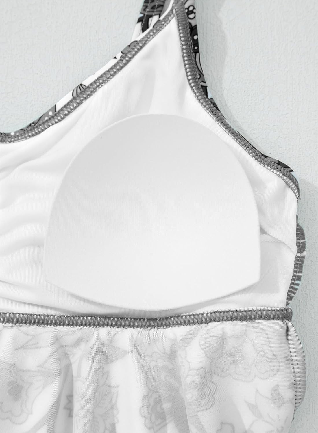 blibean Girls Swimsuit 3 Piece Bikini Sets with Cover Up Skirt Bathing Suit Size 6-15 Years - Image 7