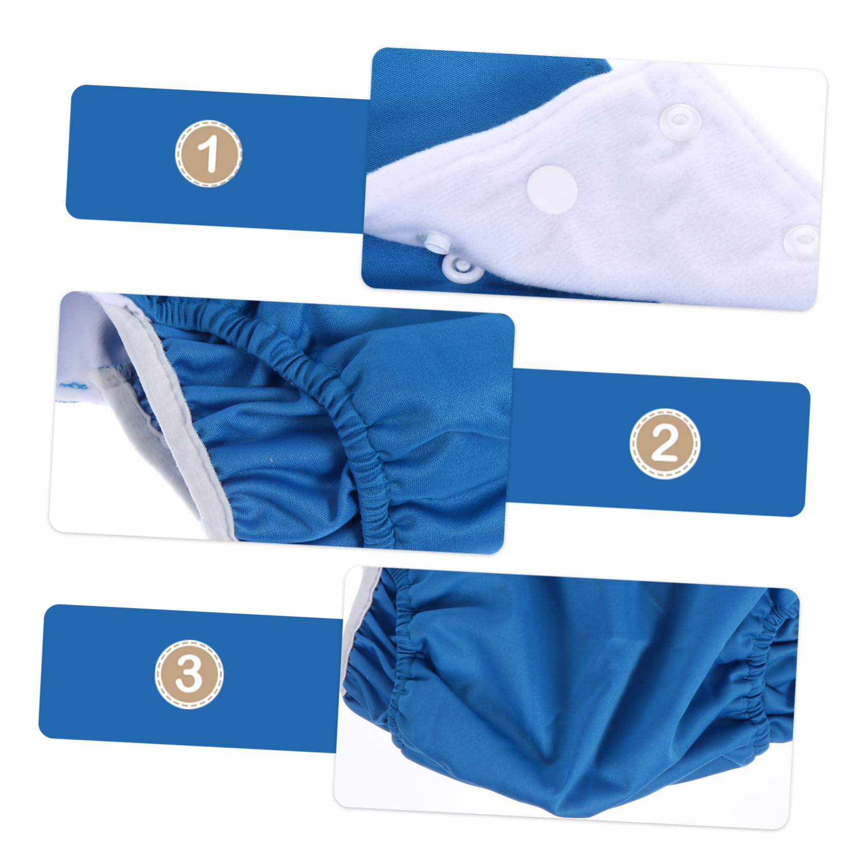 MOLUCKFU Adult Diaper Nappy Leakproof Underwear for Women Washable Adult Nappy Breathable Diaper Incontinence Pants Comfortable for Seniors