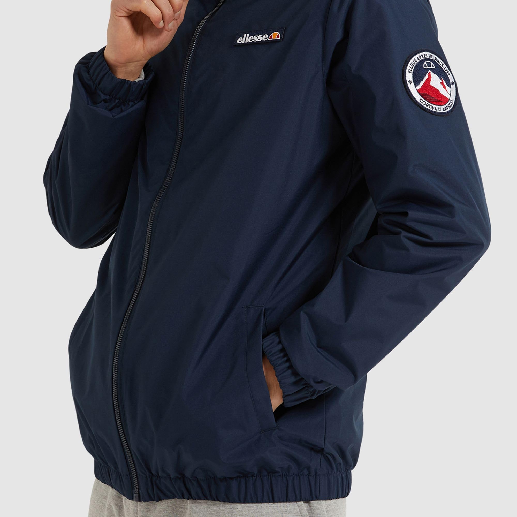 Ellesse Herren Leichte Jacke Terrazzo Übergangsjacke Regenjacke Windbreaker Wasserdicht
