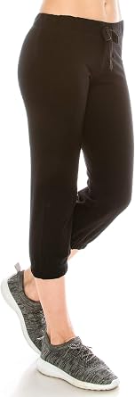 Eevee FT8852 Capri Pants Black, Large